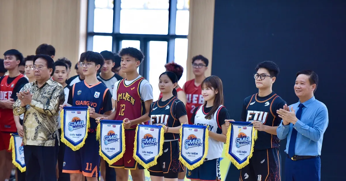 Khai mac GMB League 2025: Kien tao san choi chuyen nghiep cho HS, SV dam me bong ro hinh anh