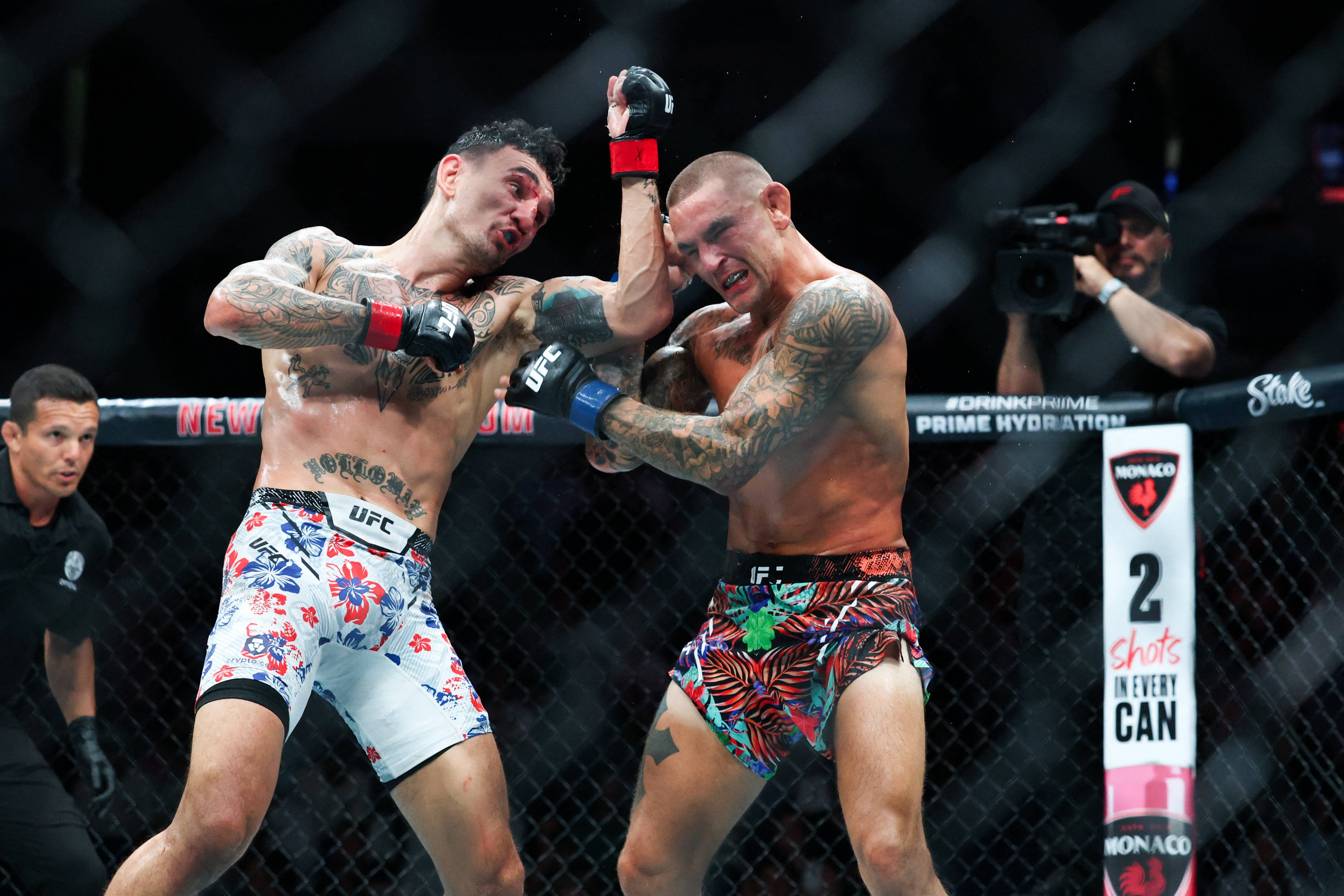 Max Holloway - ke chan loi Poirier trong ngay gia tu hinh anh