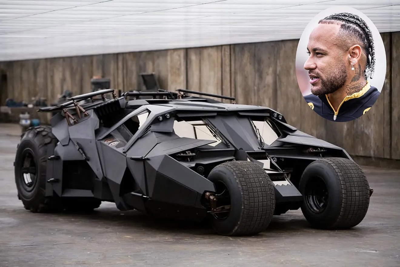 Neymar chi 1,3 trieu euro tau Batmobile hinh anh