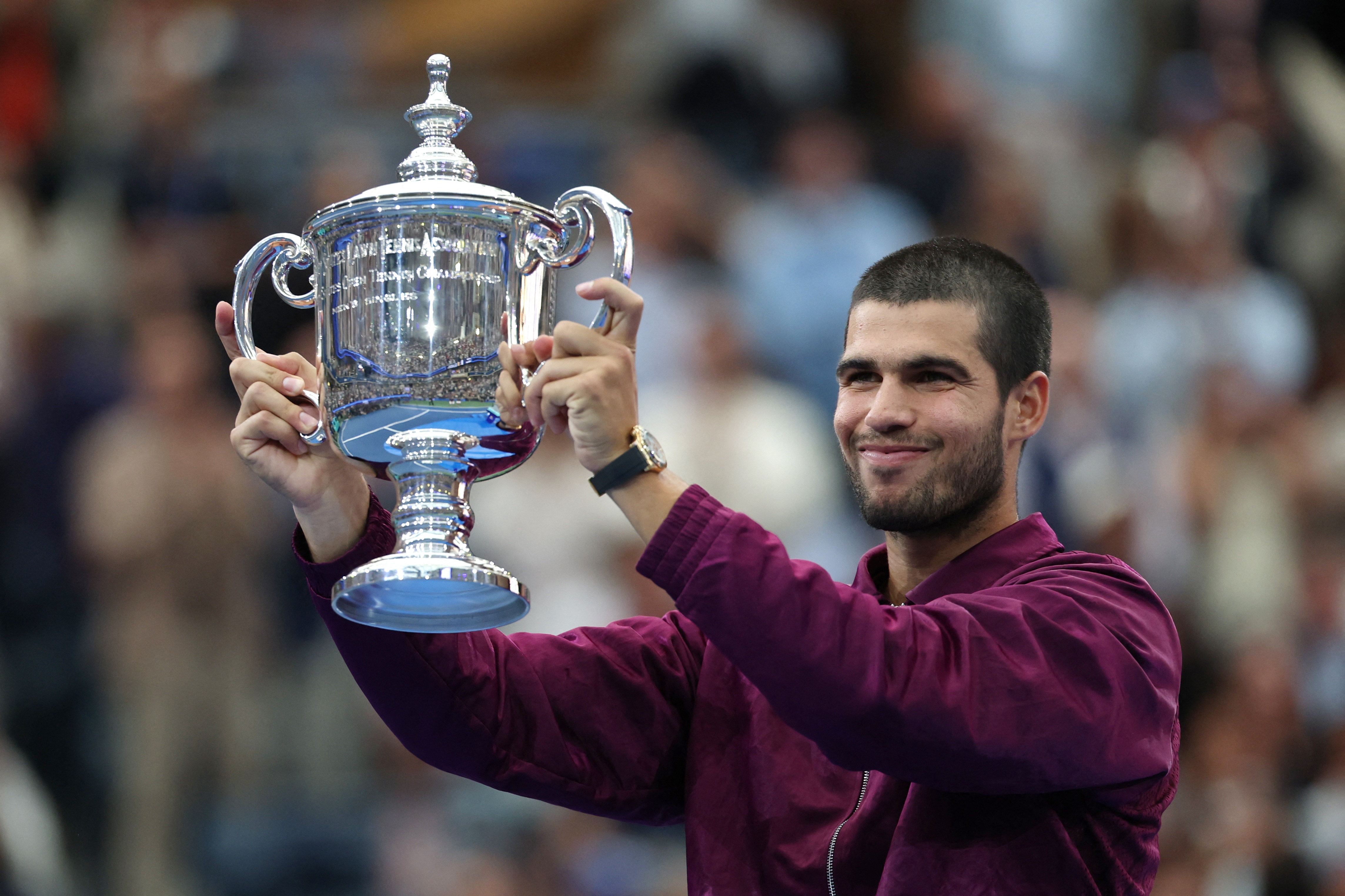 Carlos Alcaraz vo dich US Open 2025 hinh anh