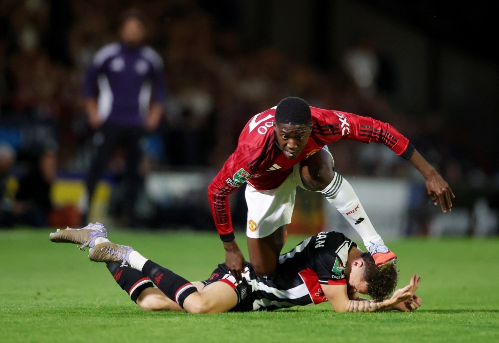 Amorim thach thuc Mainoo hinh anh