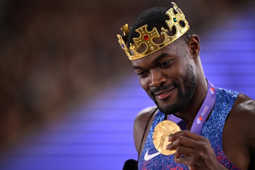 Su co ky la o giai vo dich dien kinh the gioi hinh anh