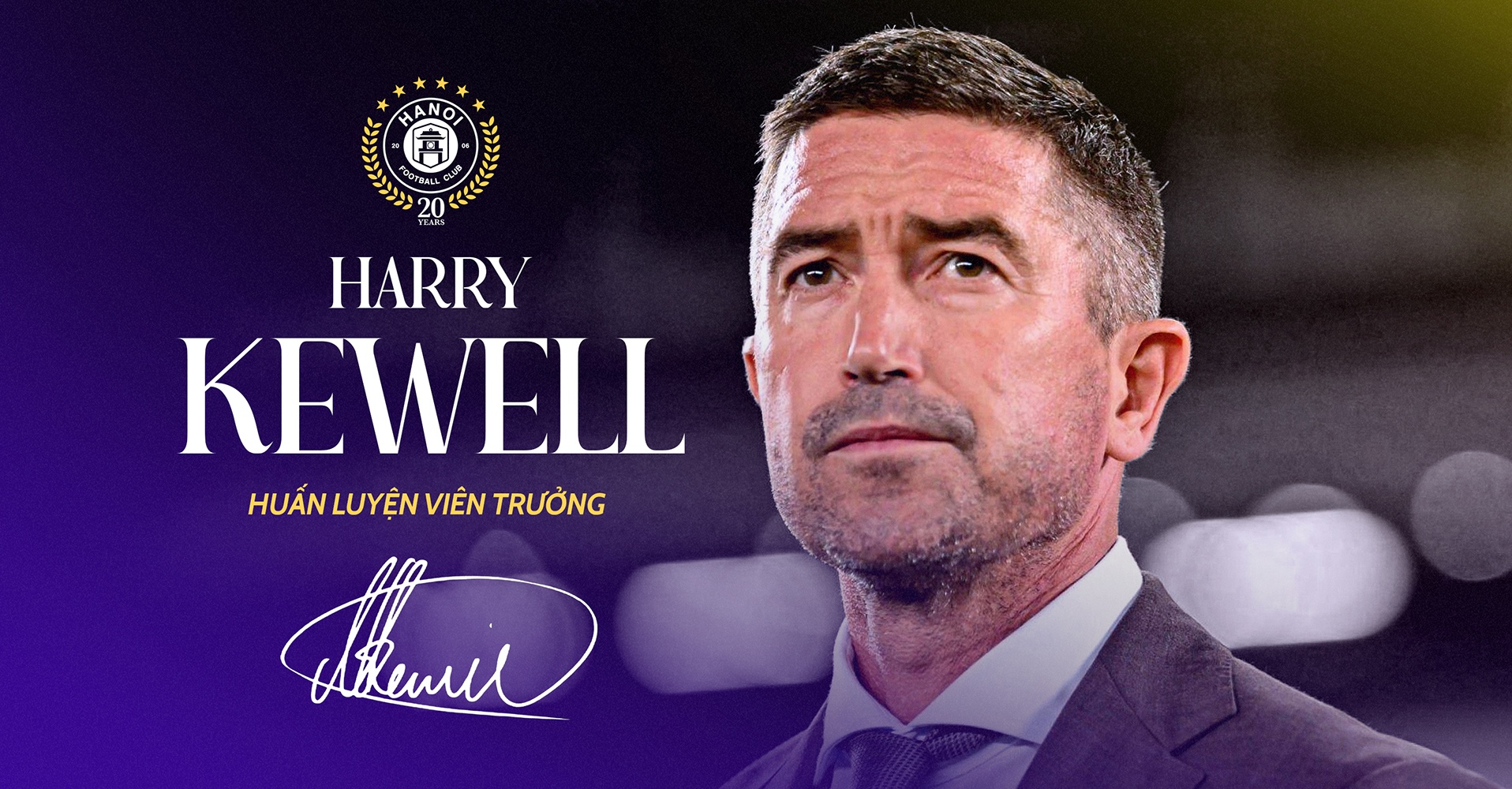 Harry Kewell lam HLV CLB Ha Noi hinh anh