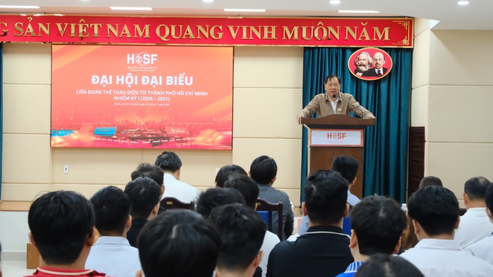 Dai hoi Lien doan The thao Dien tu TP.HCM mo nhiem ky I hinh anh