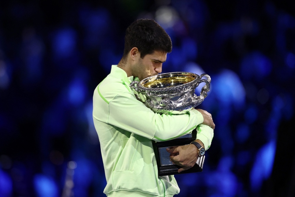 Carlos Alcaraz vo dich Australian Open 2026 hinh anh