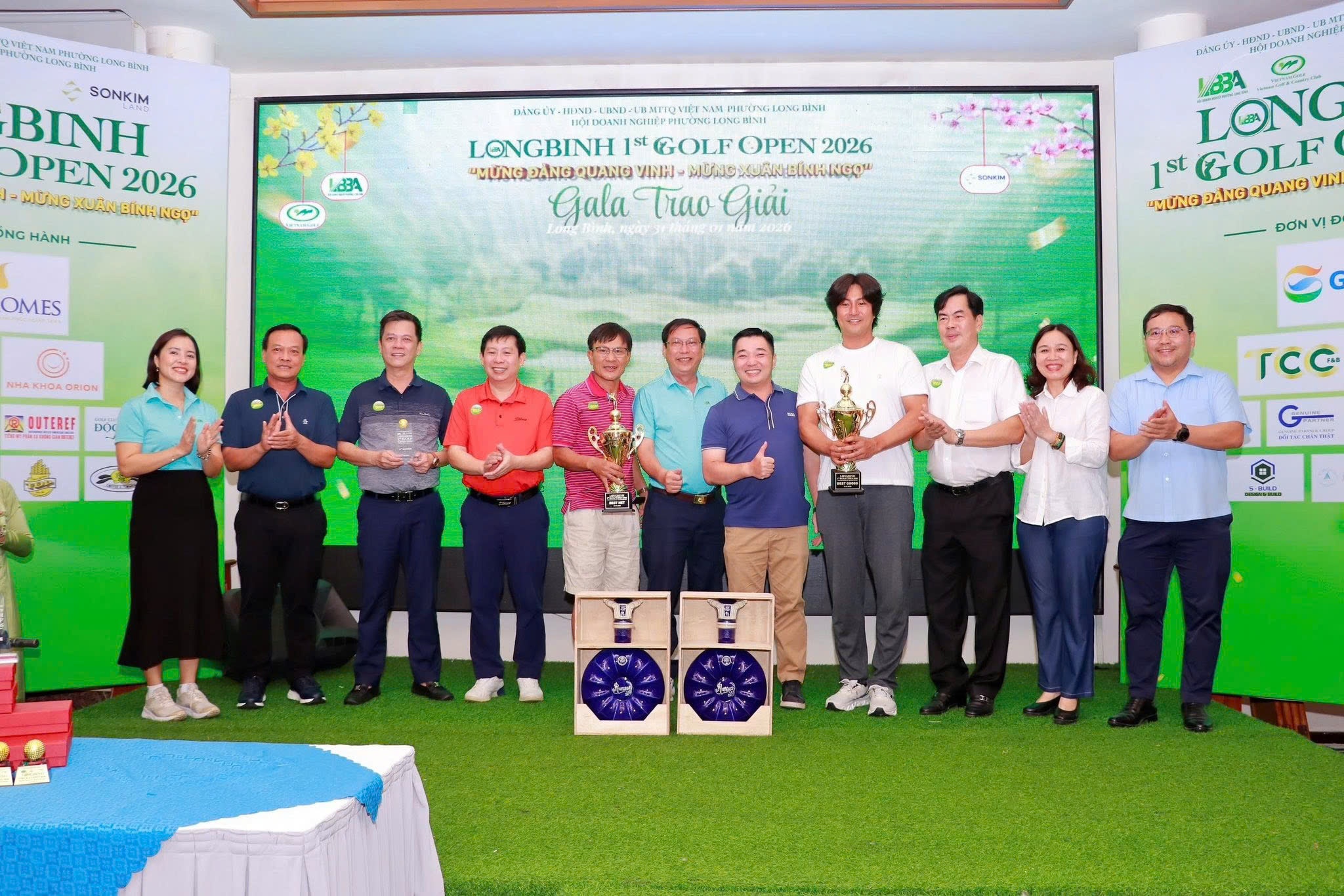144 golfer chung tay tai Long Binh Open 2026 hinh anh