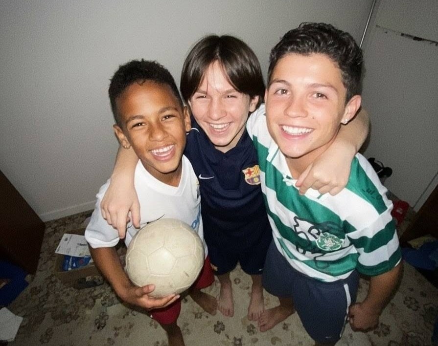 Tuổi thơ dữ dội của Messi, Ronaldo