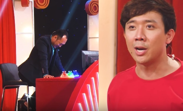 Tran Thanh 'mang' Tien Luat xoi xa vi lien tuc cuoi truoc ca giam khao hinh anh