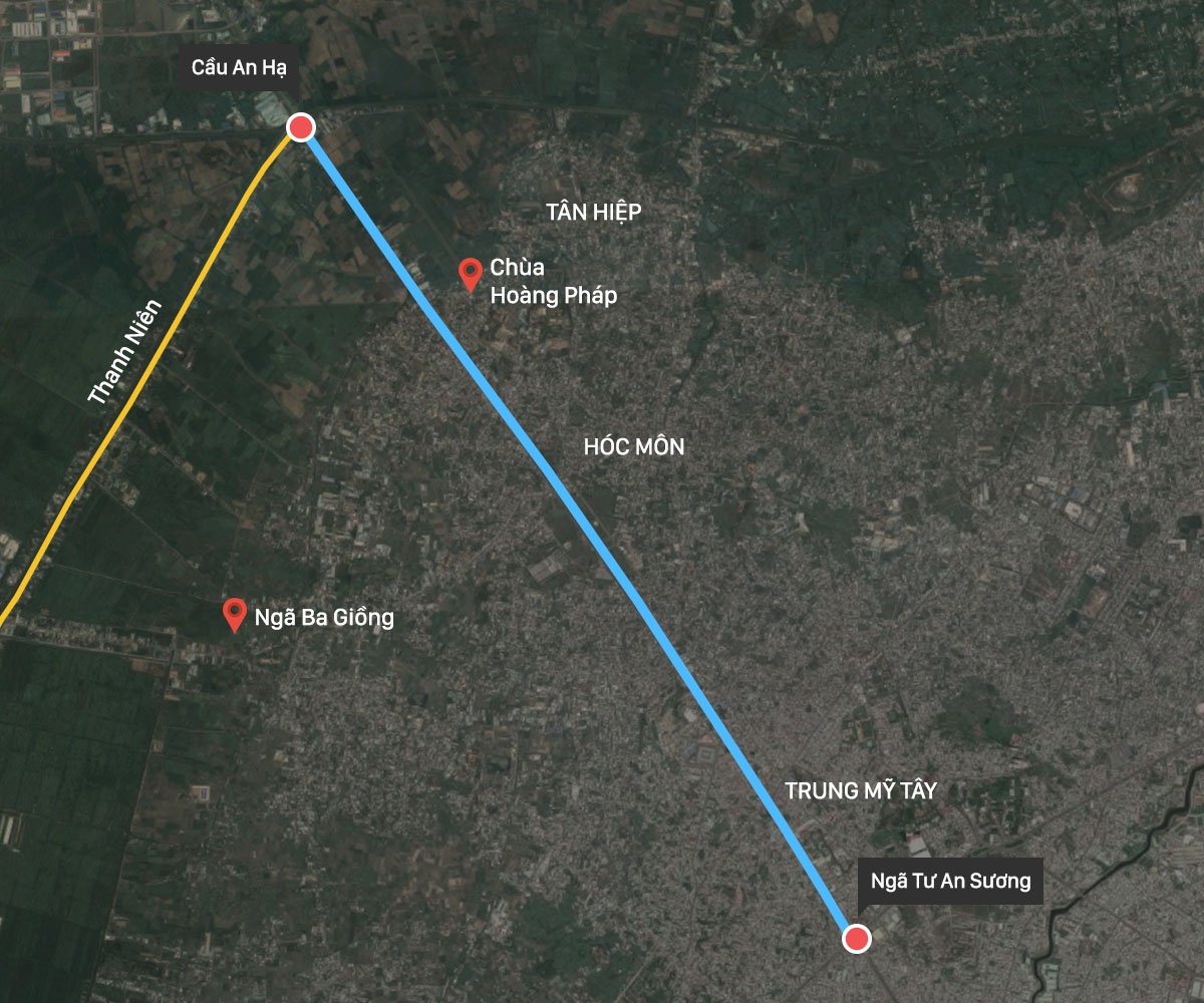 10 tuyến đường đề xuất giảm tốc độ tại TP.HCM ảnh 13 10 tuyen duong de xuat giam toc do tai TP.HCM anh 13