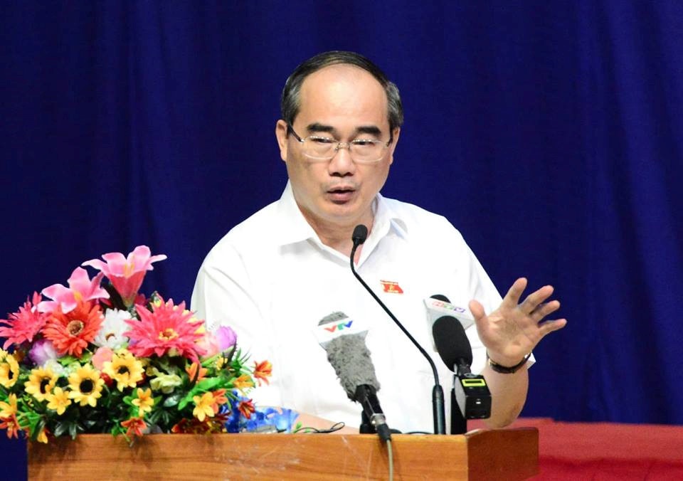 Bi thu Nhan noi gi khi tham dan 'khu o chuot' Thu Thiem? hinh anh