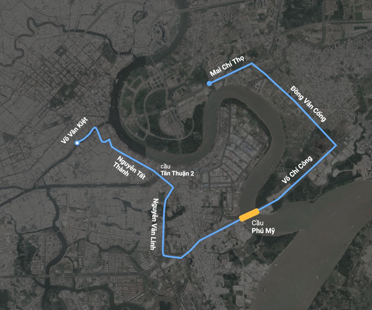 hầm Thủ Thiêm cấm xe ảnh 5 ham Thu Thiem cam xe anh 5