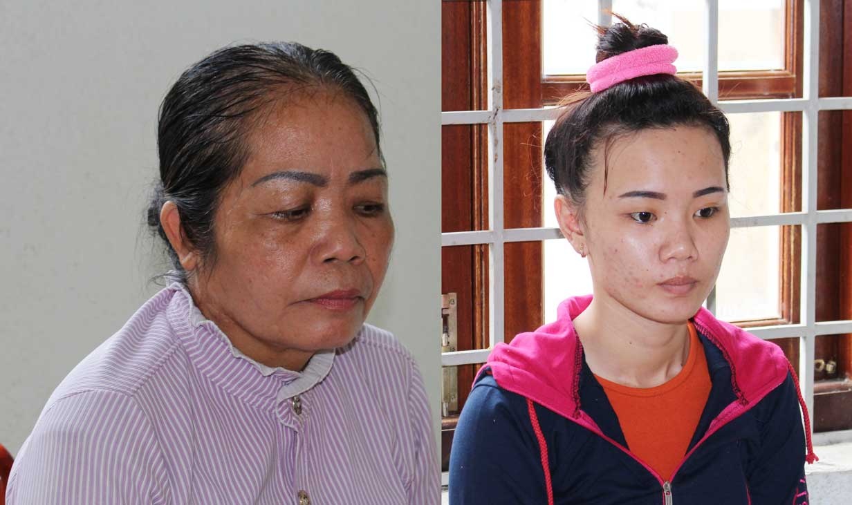 Me chong cung con dau ban ma tuy hinh anh