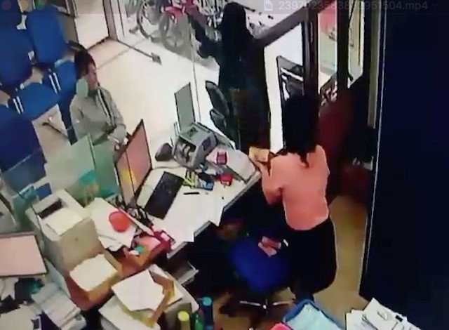 Thủ phạm cướp ngân hàng ảnh 2 Thu pham cuop ngan hang anh 2