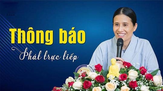Tru tri chua Ba Vang noi gi ve viec ba Pham Thi Yen lai thuyet giang? hinh anh