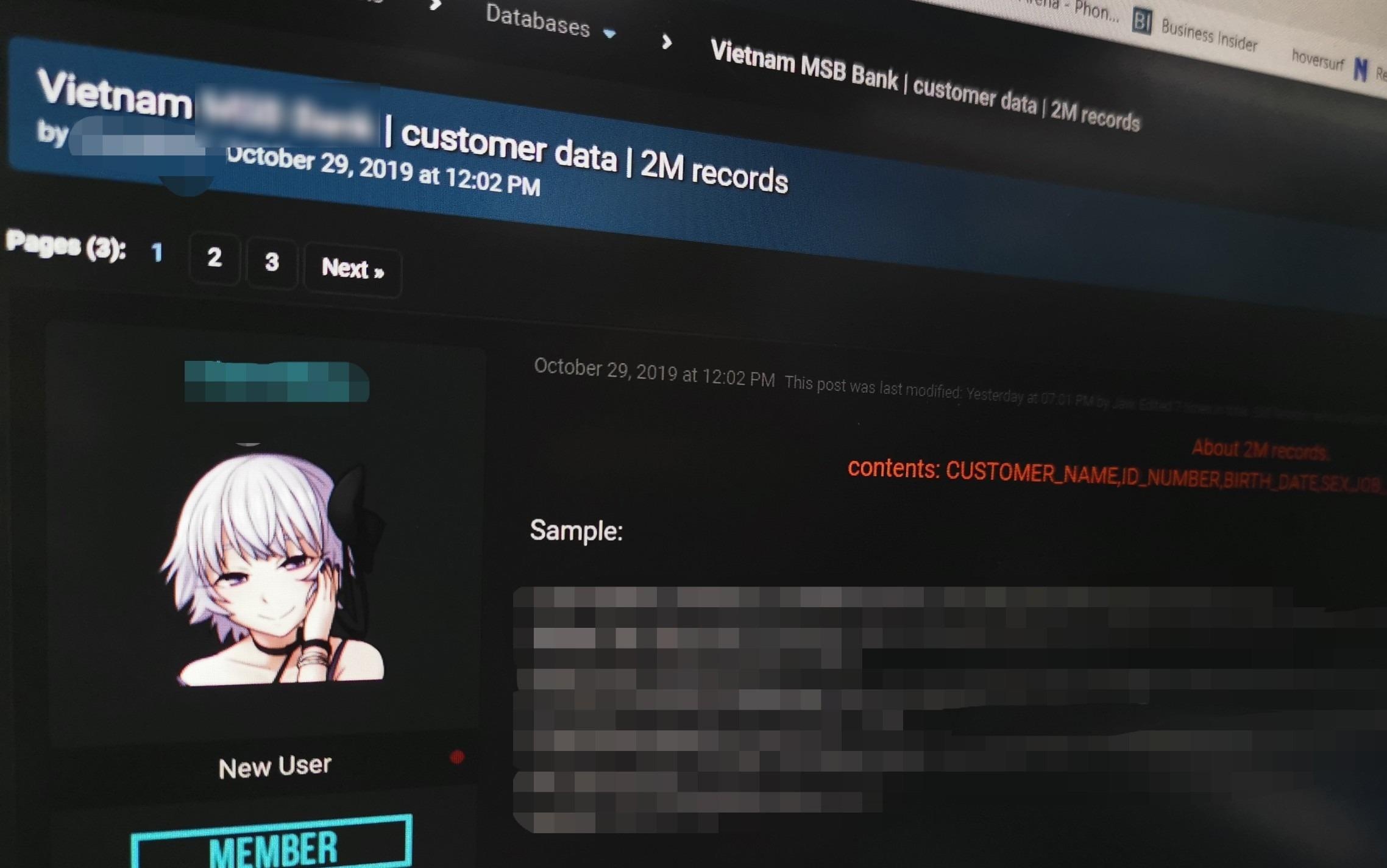 De lo thong tin cua khach, ngan hang chiu trach nhiem the nao? hinh anh