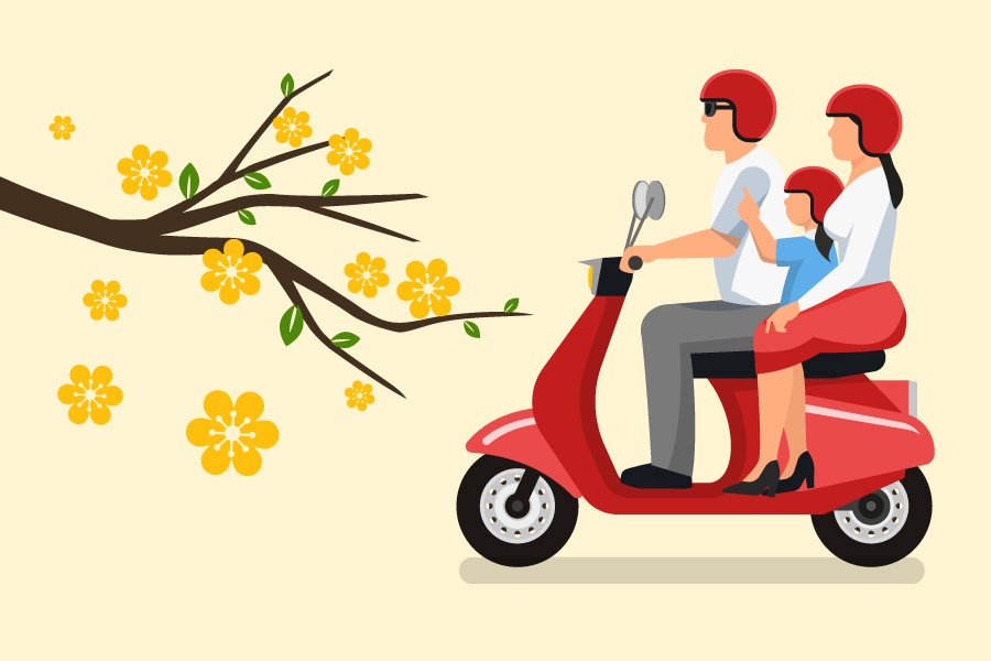 Tham quan duong hoa Nguyen Hue, gui xe o dau? hinh anh