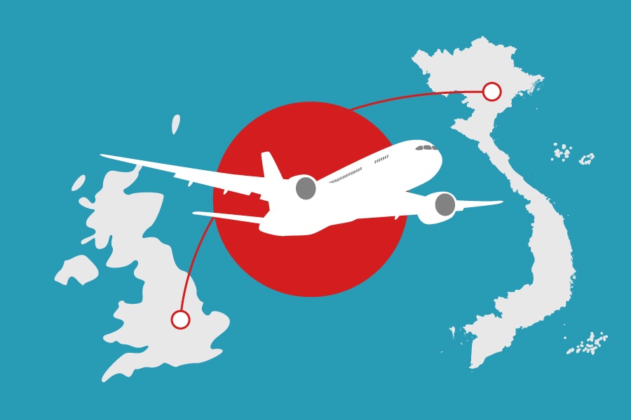 Chuyen bay mang dich Covid-19 tro lai o Viet Nam hinh anh