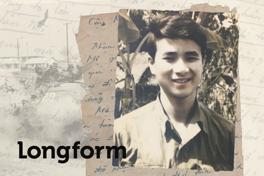 Loi hua 'song voi me tron doi' va 60 la thu cua liet si 20 tuoi hinh anh