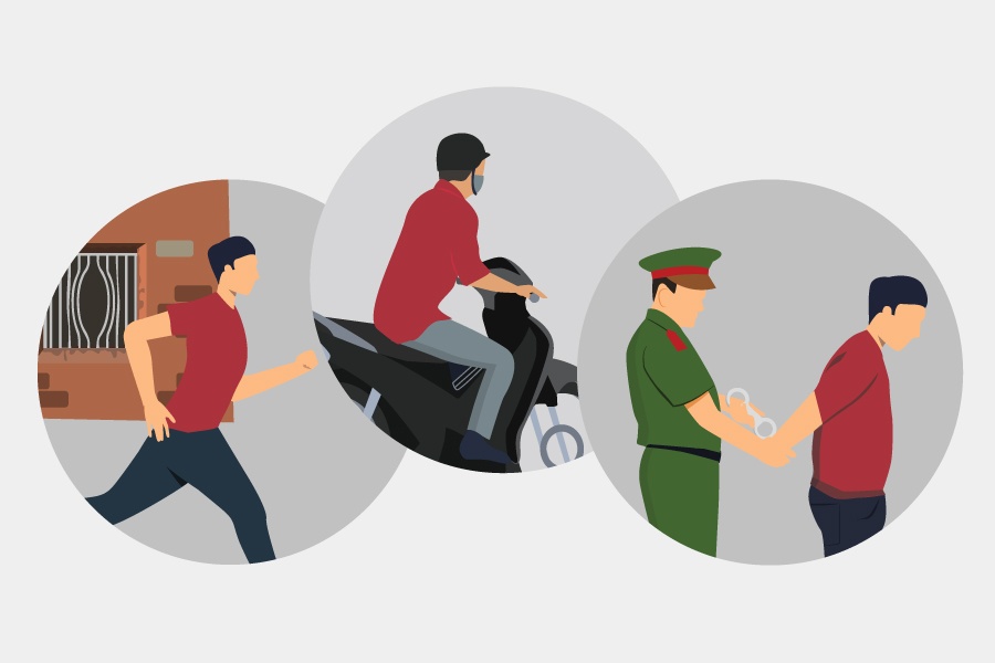 15 ngay vuot nguc va bi bat cua sat nhan Trieu Quan Su hinh anh