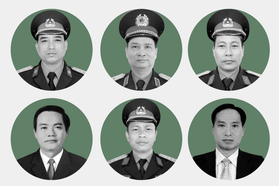 Chan dung 13 can bo, chien si hy sinh o Rao Trang hinh anh