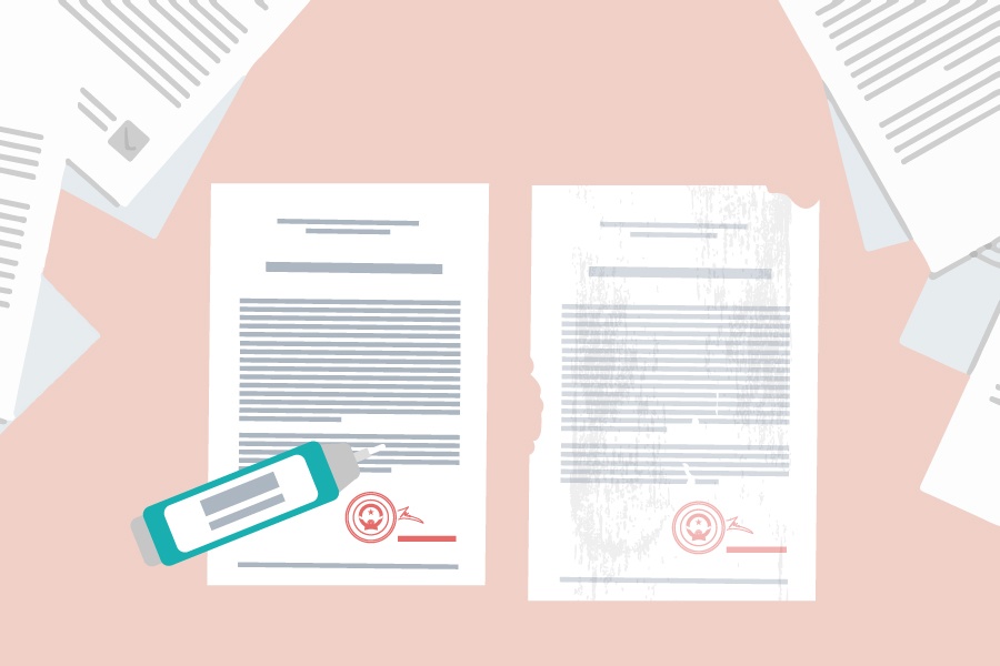 Giay to nao khong duoc chung thuc ban sao? hinh anh