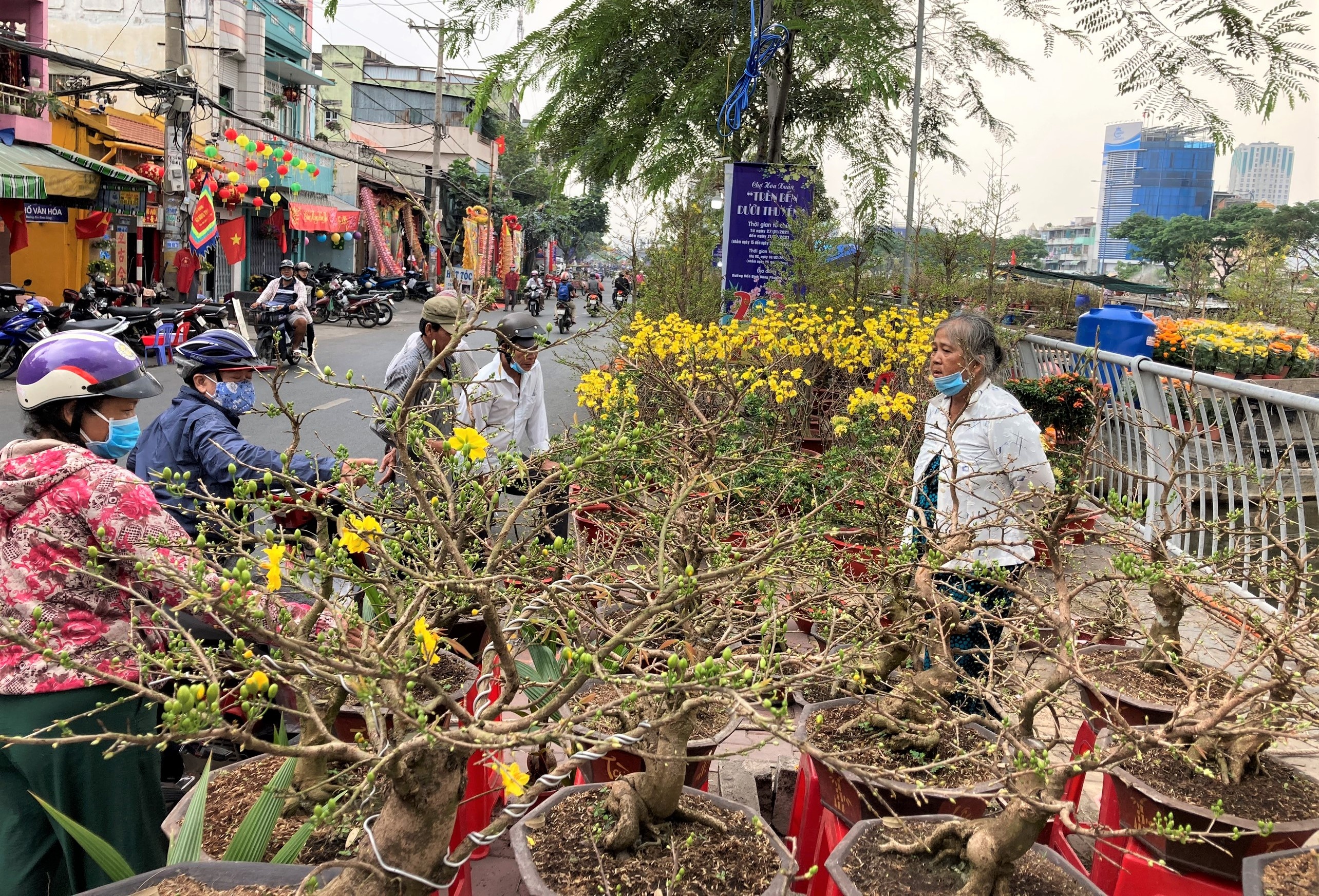 cho hoa ben binh dong anh 2