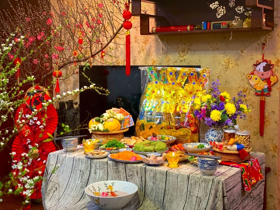 Tet xua va nay khac nhau nhieu hinh anh