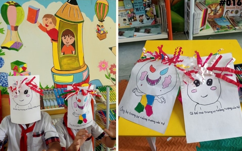 Nhung san pham sang tao tu sach tranh hinh anh