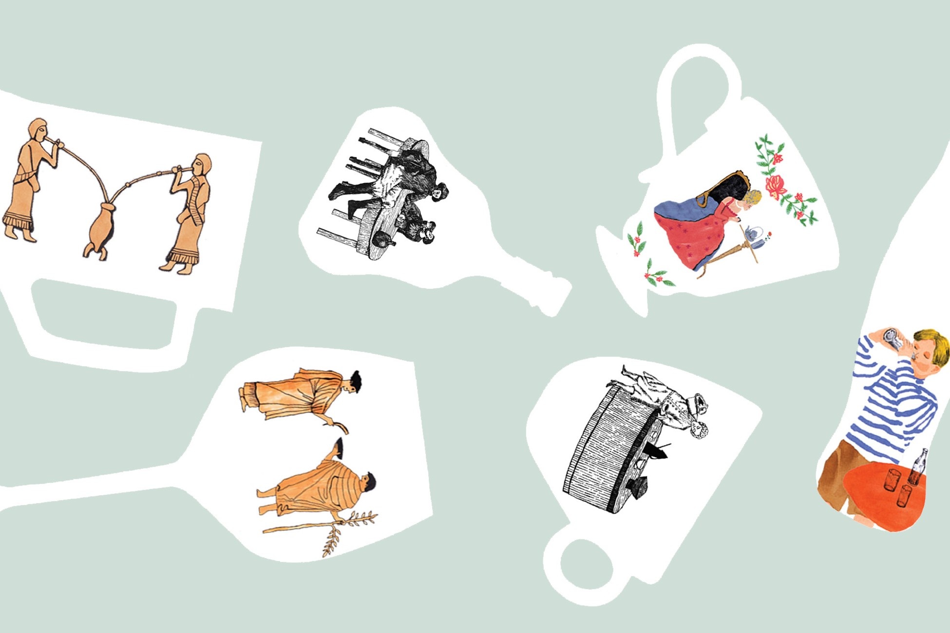 Goc nhin moi ve lich su qua 6 loai thuc uong hinh anh