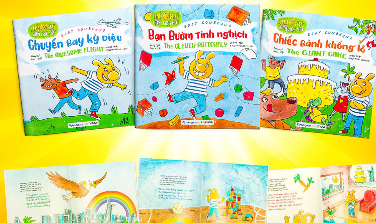 Nhung thong diep y nghia tu bo sach thieu nhi hinh anh