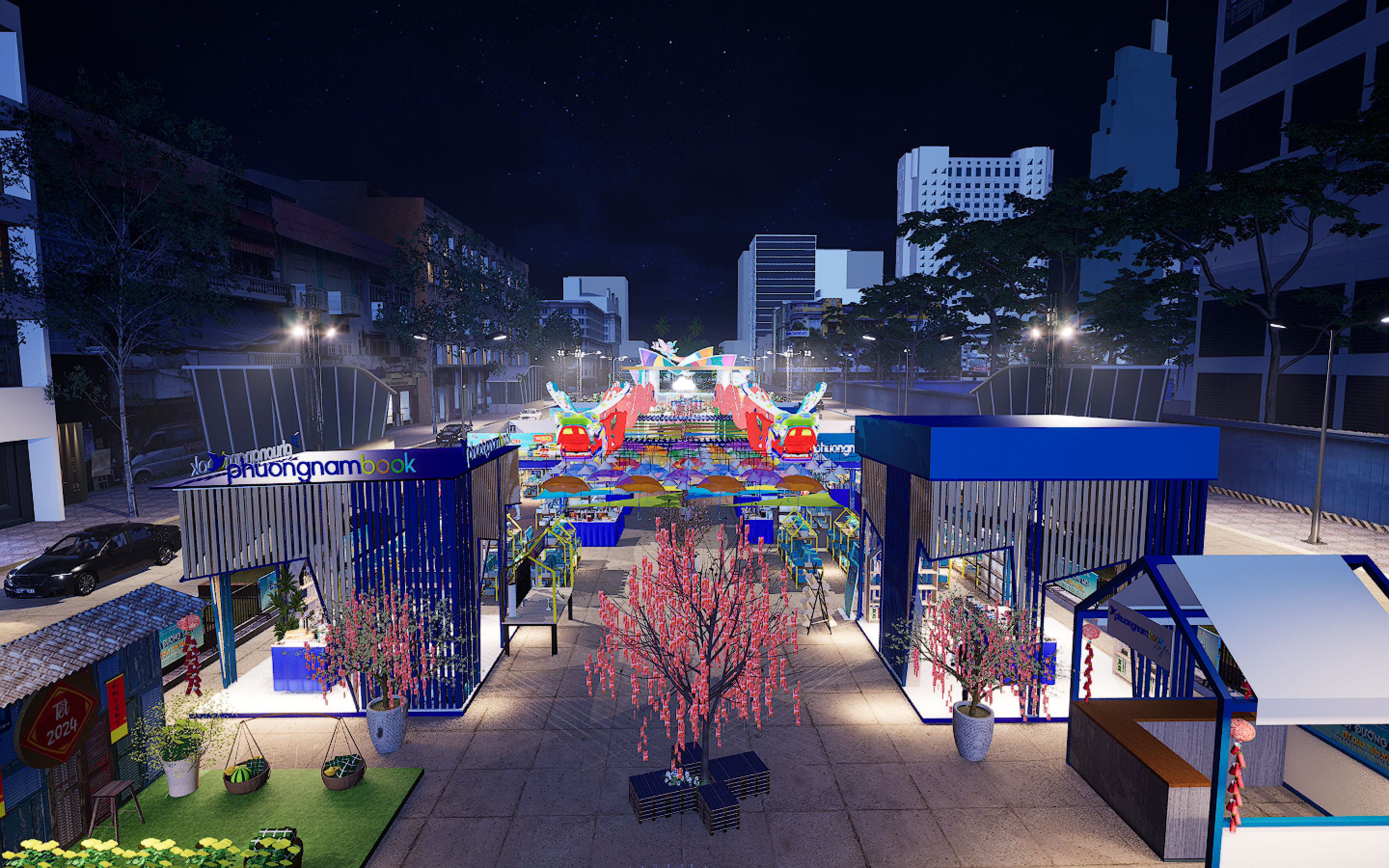 Le hoi Duong sach Tet 2024 tang quy mo va nhieu diem moi hinh anh