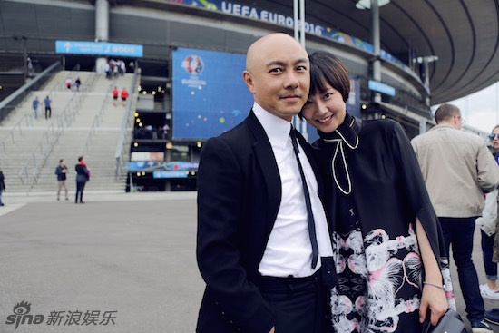 Trương Vệ Kiện xem Euro ảnh 2 Truong Ve Kien xem Euro anh 2