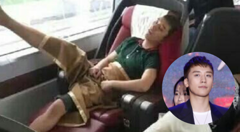 Seungri (Big Bang) phai xin loi vi ngu kem duyen tren tau hinh anh