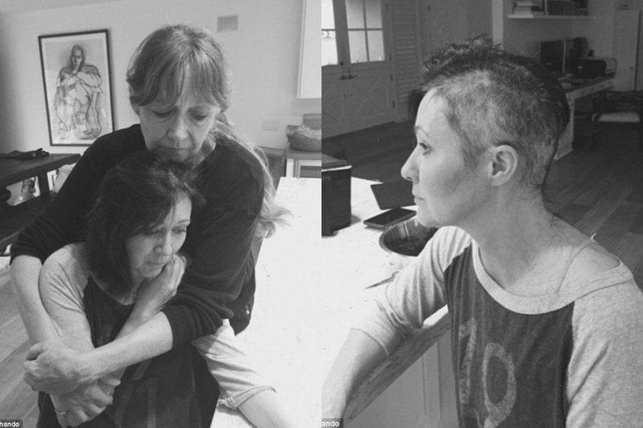 Sao phép thuật cạo đầu vì ung thư ảnh 1 Sao phep thuat cao dau vi ung thu anh 1