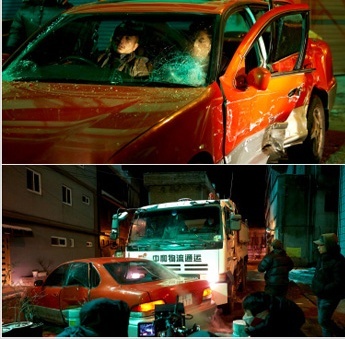 Cảnh tai nạn trong phim Hàn ảnh 1 Canh tai nan trong phim Han anh 1