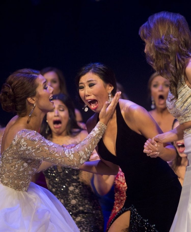 Hoa hậu gốc Hoa của Mỹ bị chê xấu ảnh 2 Hoa hau goc Hoa cua My bi che xau anh 2