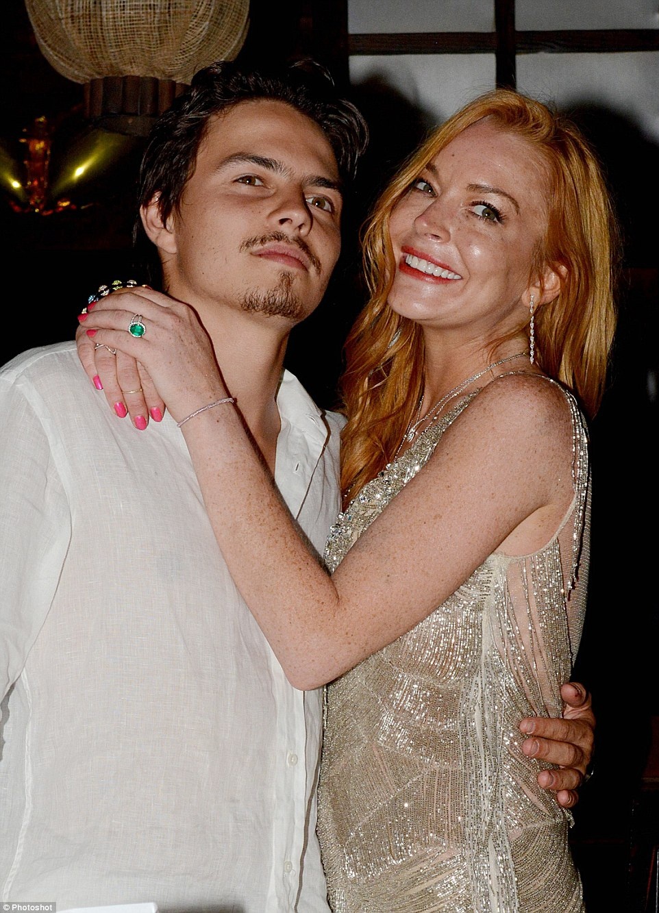 Lindsay Lohan bi danh va chia tay anh 9