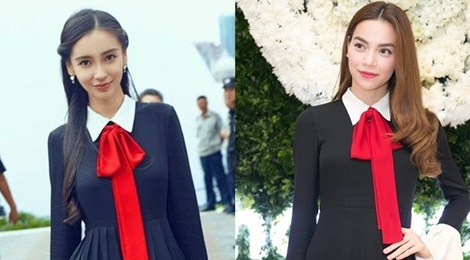 Ha Ho, Hoang Thuy Linh dung hang Angelababy, Pham Bang Bang hinh anh