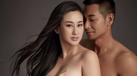 Trieu Van Trac chup anh khoa than ben vo bau 8 thang hinh anh