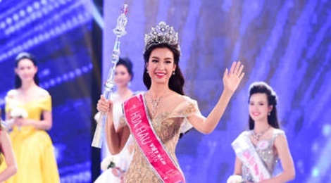 Bao lon Trung Quoc quan tam hoa hau Do My Linh va Dao Thi Ha hinh anh