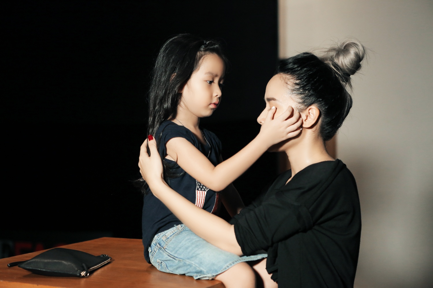 Luu Huong Giang tap luyen tai The Face anh 4