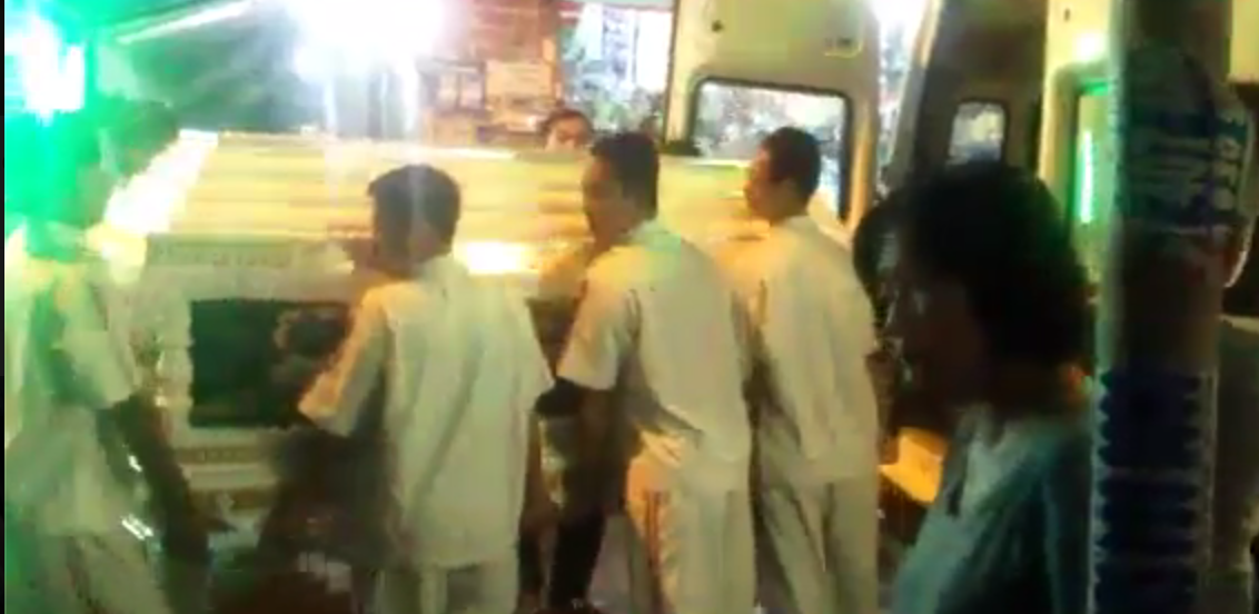 Clip xe tang dua Minh Thuan ve nha hinh anh