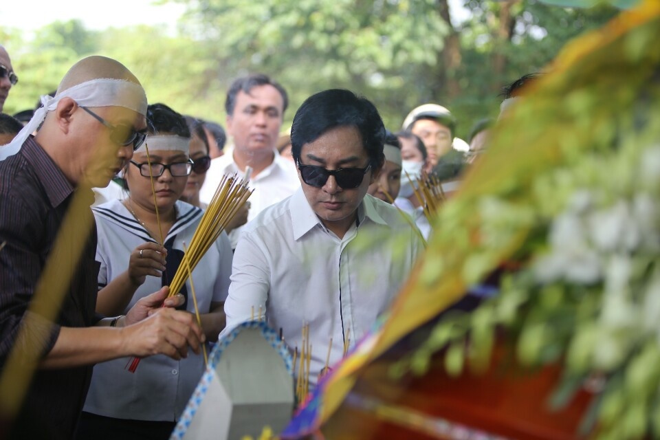 Nghe si vieng NSND Thanh Tong anh 12