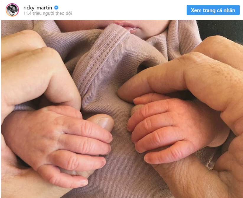 Ricky Martin có con gái ảnh 1 Ricky Martin co con gai anh 1