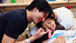 Vợ Vương Lực Hoành sinh con gái thứ 2 ảnh 1 Vo Vuong Luc Hoanh sinh con gai thu 2 anh 1