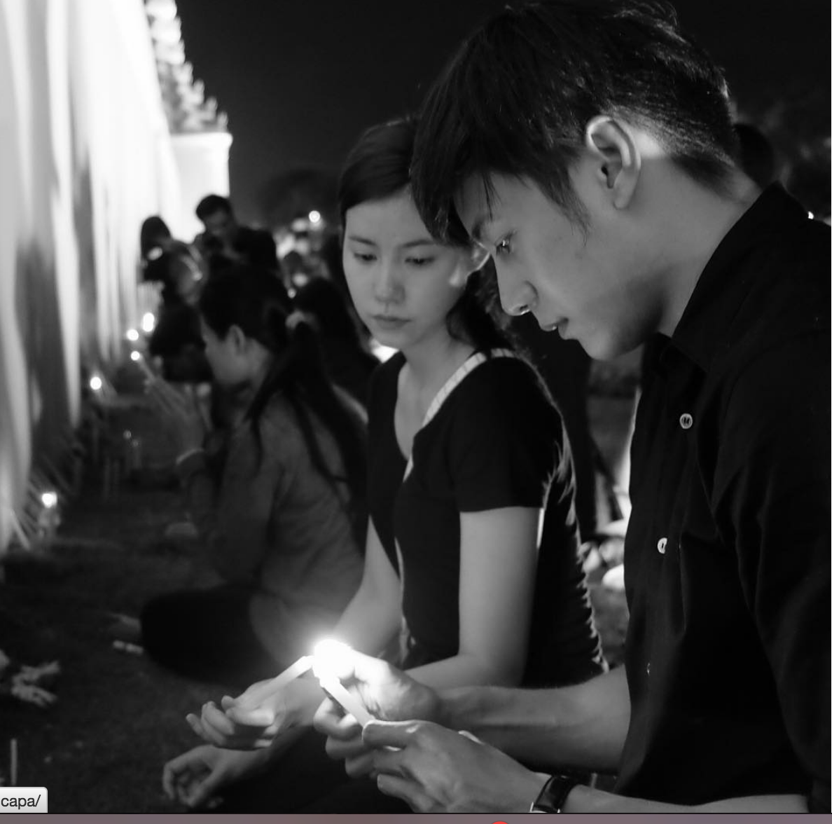 Nghe si vieng vua Thai Lan anh 5