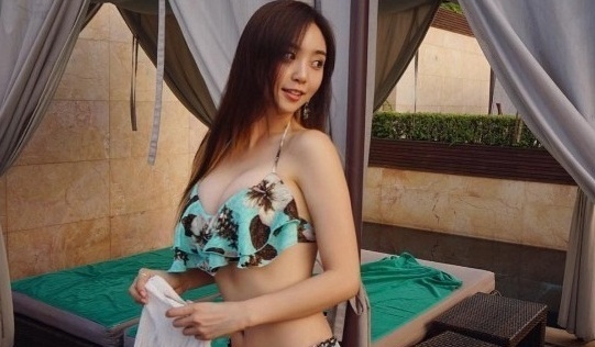 Tan Hoa hau Hoan vu Han Quoc bi nghi nang nguc, chay cua sau hinh anh