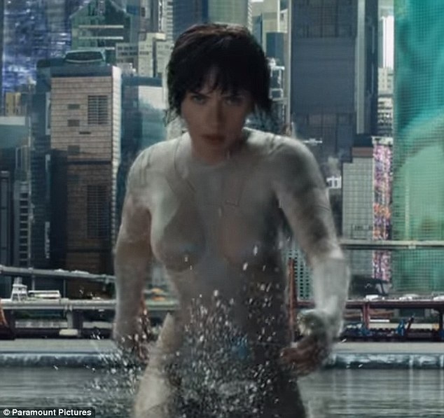 Scarlett Johansson trong Ghost in the Shell ảnh 1 Scarlett Johansson trong Ghost in the Shell anh 1
