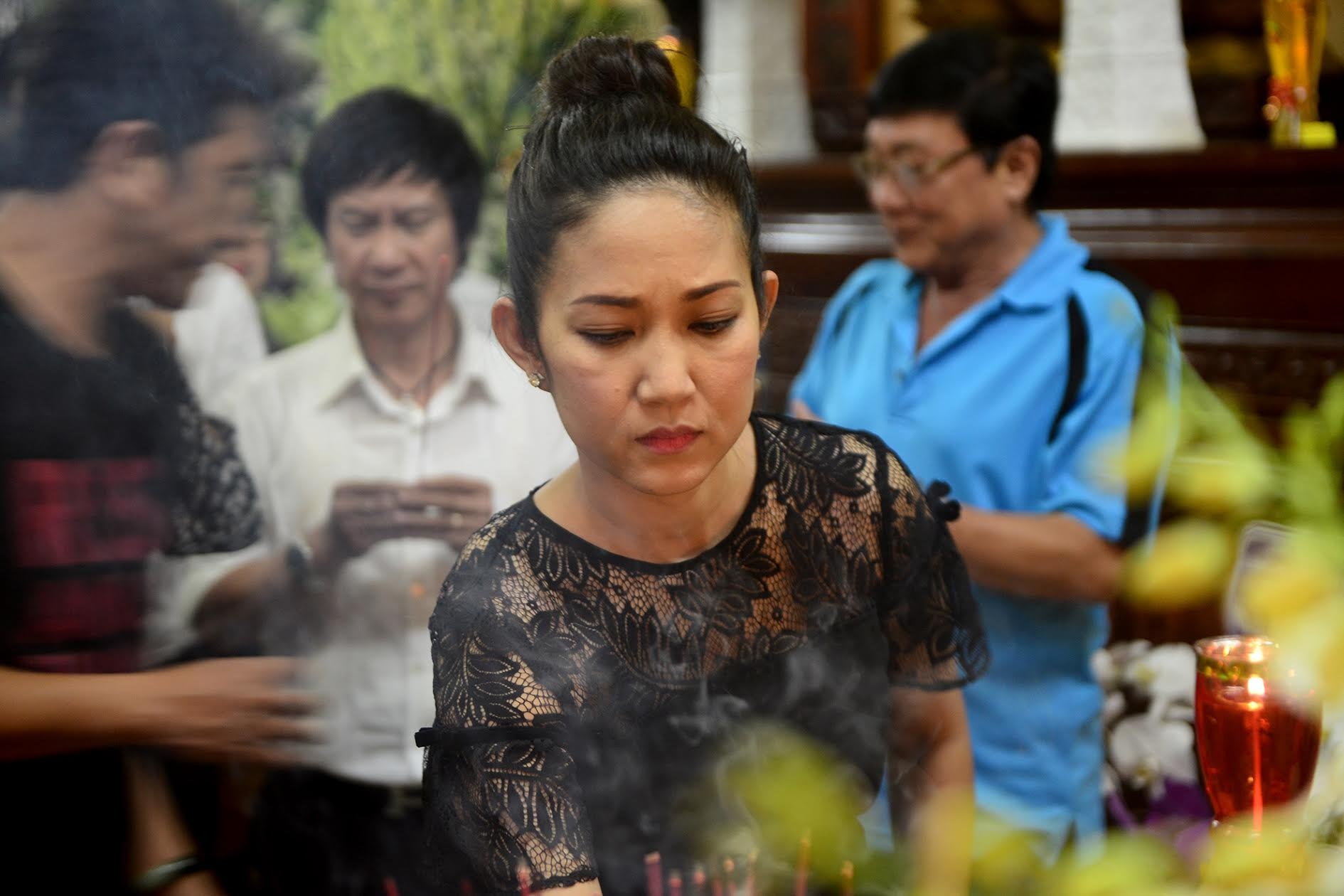 Nghe si den vieng sau nu Ut Bach Lan anh 9