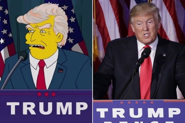 Donald Trump la tong thong My trong 'The Simpson' hinh anh
